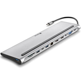 Ngs WonderDock12 Hub USB C 12 en 1 Aluminio